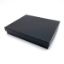 Picture of Black Pin Stripe Cotton Filled Gift Box 5 x 6 x 1 Inch