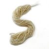 Picture of Size 13 Cut Czech Seed Bead, Opaque Pearl Ceylon, Sold by the Hank
