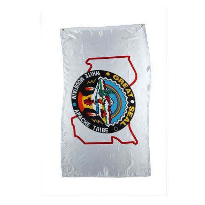 Picture of Satin Heritage White Mountain Apache Flag 3x5'