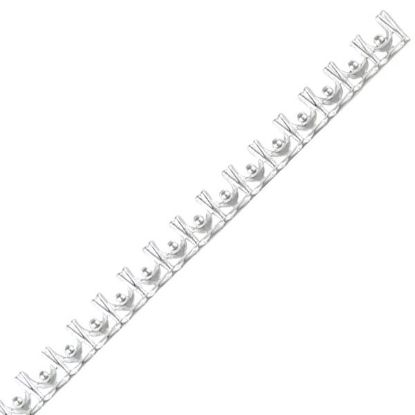 Picture of Bezel Sterling Silver Gallery/Ribbon 3142