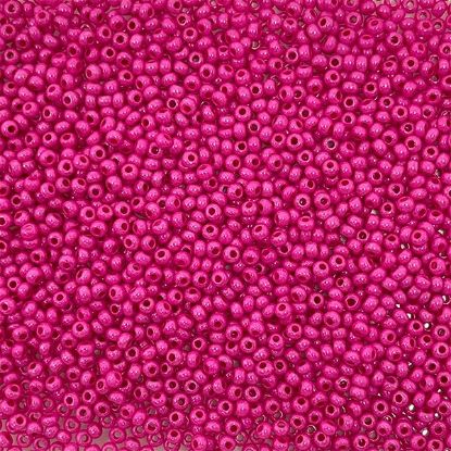 Picture of Size 10 Czech Seed Beads, Terra Intensive Pink, Approximately 25 Grams