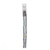Picture of Crystal Lane 6x8mm Opaque Multi-Color Iris Rondelle, 2 Strand 7" Strands