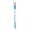 Picture of Crystal Lane 3x4mm Opaque Blue Aurora Borealis Rondelle, 2 Strand 7" Strands