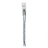 Picture of Crystal Lane 3x4mm Opaque Gunmetal Rondelle, 2 Strand 7" Strands