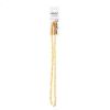 Picture of Crystal Lane 3x4mm Opaque Light Champagne Luster Rondelle, 2 Strand 7" Strands
