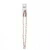 Picture of Crystal Lane 4x6mm Transparent Crystal with Half Copper Iris Rondelle, 2 Strand 7" Strands