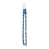 Picture of Crystal Lane 8x10mm Opaque Blue Iris Rondelle, 2 Strand 7" Strands