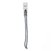 Picture of Crystal Lane 3x4mm Opaque Black Rondelle, 2 Strand 7" Strands