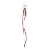 Picture of Crystal Lane 3x4mm Opaque Dark Purple Rondelle, 2 Strand 7" Strands