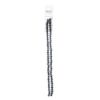 Picture of Crystal Lane 4x6mm Opaque Black Rondelle, 2 Strand 7" Strands