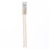 Picture of Crystal Lane 4x6mm Opaque Light Cream Rondelle, 2 Strand 7" Strands
