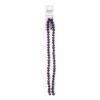 Picture of Crystal Lane 6x8mm Opaque Purple Iris Rondelle, 2 Strand 7" Strands