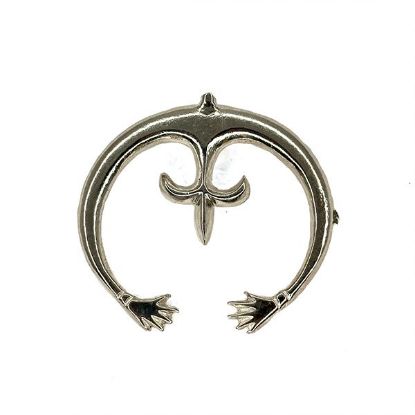 Picture of Sterling Silver Machine Cast Naja with Loop, 56mm