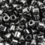 Picture of Czech Glass Rola Beads, Opaque Hematite, 6mm