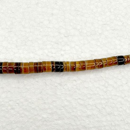 Picture of Light Penshell Graduated Heishi Beads, 4-9mm.