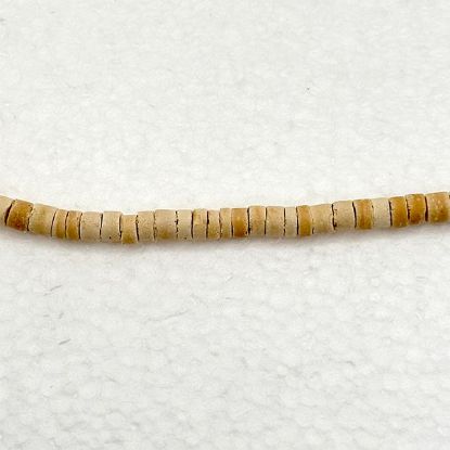 Picture of Natural Coco Heishi Beads, 4-5mm.