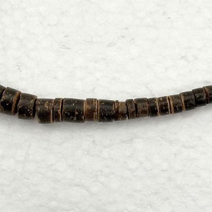 Picture of Brown Coco Graduated Heishi Beads, 4-9mm.