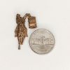 Picture of Red Bronze Barrel Racer Rodeo Cast, 30x19mm