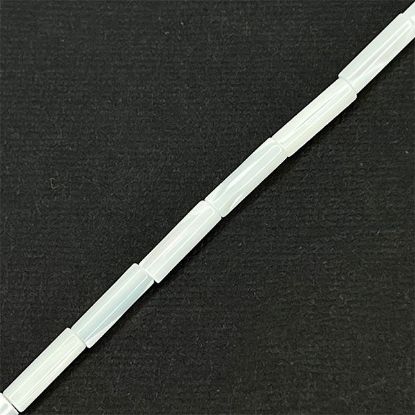 Picture of Mother Of Pearl Round Tube Beads 4x13mm 16" Strand