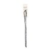 Picture of Crystal Lane 1.5x2.5mm Opaque Gunmetal Luster Rondelle, 2 Strand 7" Strands