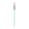 Picture of Crystal Lane 1.5x2.5mm Transparent Blue Aurora Borealis Rondelle, 2 Strand 7" Strands