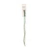 Picture of Crystal Lane 1.5x2.5mm Turquoise Blue with Half Champagne Luster Rondelle, 2 Strand 7" Strands