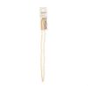Picture of Crystal Lane 1.5x2.5mm Transparent Topaz Aurora Borealis Rondelle, 2 Strand 7" Strands