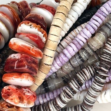 Picture for category Shell Heishi Beads