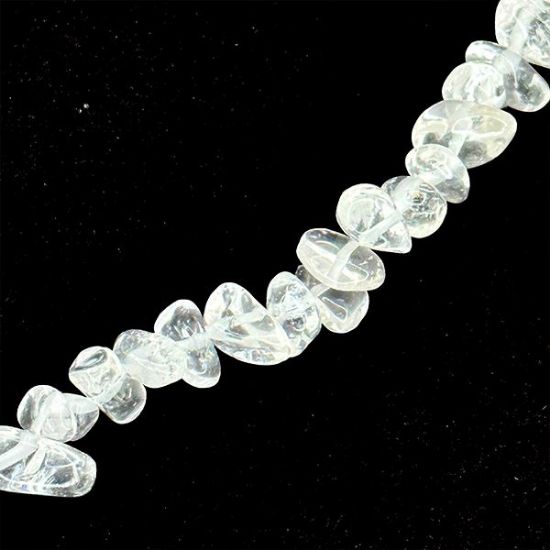 Picture of Crystal Quartz Chip Bead 32" Strand