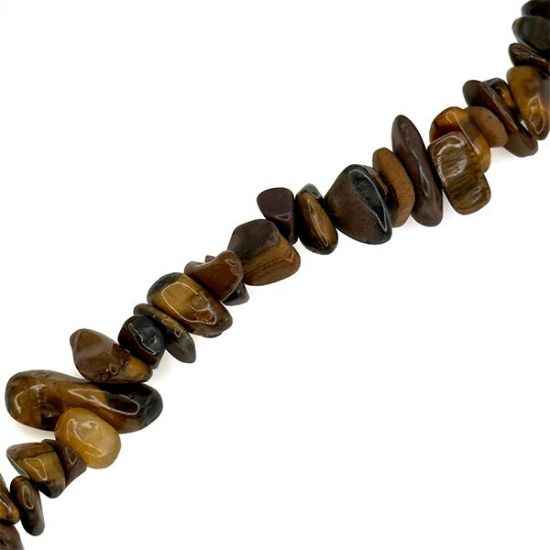 Picture of Tiger Eye Chip Bead 32" Strand
