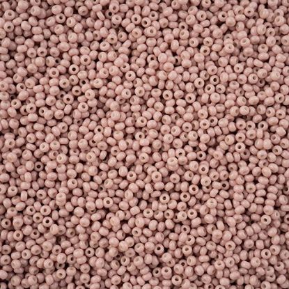 Picture of Preciosa Czech Seed Bead, 11/0 Brown Chalk Dyed Solgel