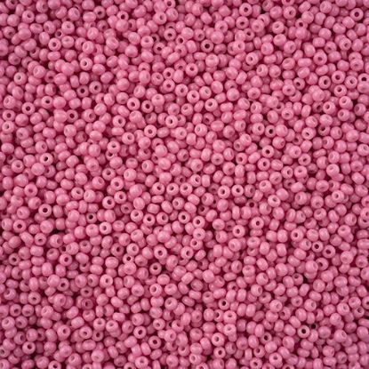 Picture of Preciosa Czech Seed Bead, 11/0 Bubble Gum Pink Chalk Dyed Solgel