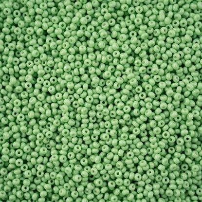 Picture of Preciosa Czech Seed Bead, 11/0 Dark Green Dyed Solgel