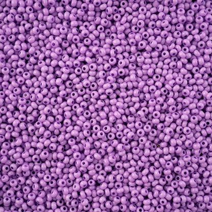 Picture of Preciosa Czech Seed Bead, 11/0 Grape Chalk Dyed Solgel