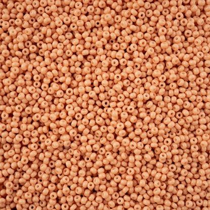 Picture of Preciosa Czech Seed Bead, 11/0 Light Brown Dyed Solgel