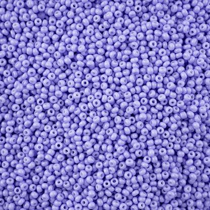 Picture of Preciosa Czech Seed Bead, 11/0 Purple Chalk Dyed Solgel