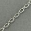 Picture of Silver Plated Stamped Cable Bulk Chain 6mm<br />4 Foot Lengths