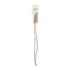 Picture of Crystal Lane 1.5x2.5mm Transparent Crystal with Half Copper Iris Rondelle, 2 Strand 7" Strands