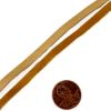 Picture of Cream Deer Skin Lace, 3/16" W x 40" L