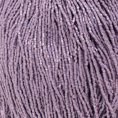Picture of 2-Cut Size 10/0, Preciosa Czech Seed Bead, Opaque Mauve, Sold by the Hank