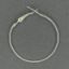 Picture of Silver Plated Euro Style Ear Hoop 35mm, 5 Pairs