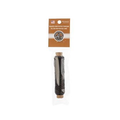 Picture of Dark Brown Wax Poly Thread 75 Feet .015 Inch