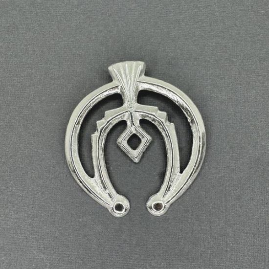 Picture of Sterling Silver "Brianna" Sandcast Naja with hook