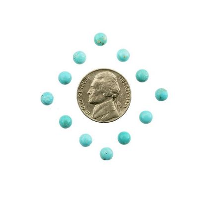 Picture of Royal Beauty Turquoise Cabochon, 5mm
