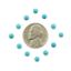 Picture of Enhanced Sleeping Beauty Turquoise Cabochon, 4mm