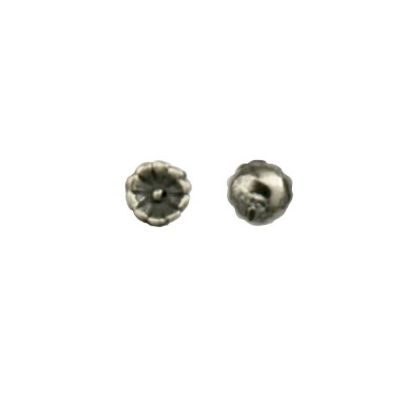 Picture of Sterling Silver Machine Cast Rosette 3/16 Inch Diameter