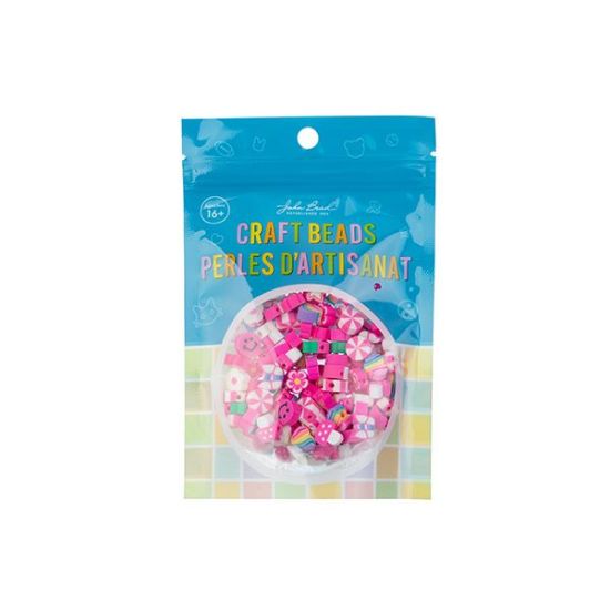 Picture of Craft Beads Bracelet Mix Shapes, Pink