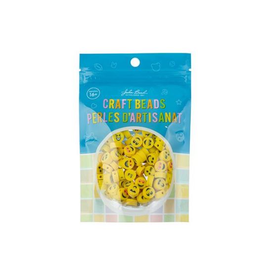 Picture of Craft Beads Bracelet Mix Faces Yellow