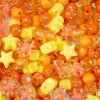 Picture of Craft Beads Star Mix, Orange