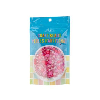 Picture of Craft Beads Star Mix, Pink